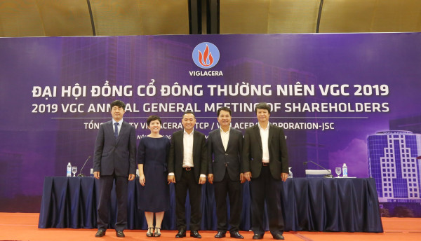 ĐHĐCĐ thường niên VIGLACERA 2019 thành công tốt đẹp, mở ra nhiệm kỳ mới 2019 - 2024